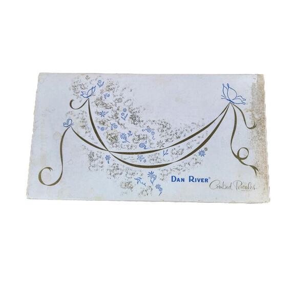 DEADSTOCK DAN RIVER COMBED PERCALE PILLOWCASES COQUETTE KAWAII - Picture 2 of 6